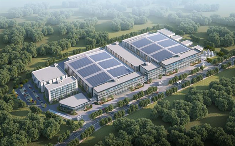 云和首條晶圓產(chǎn)線主廠房封頂，百億級“芯”引擎全面加速！